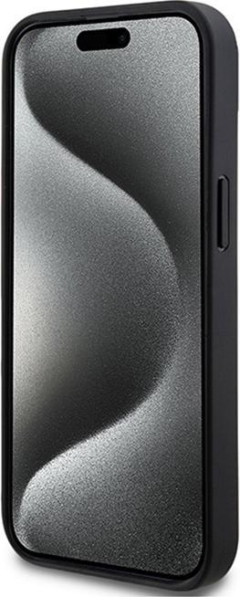 Image du produit DKNY DKHCP14SPCPTSSK iPhone 14 / 15 / 13 6.1" czarny/black hardcase Leather Checkered Mono Pattern & (Apple iPhone 13, Apple iPhone 14, Apple iPhone 15)