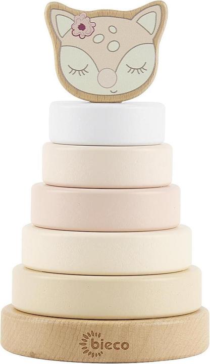 Actual product image Bieco Stacking tower deer Ella