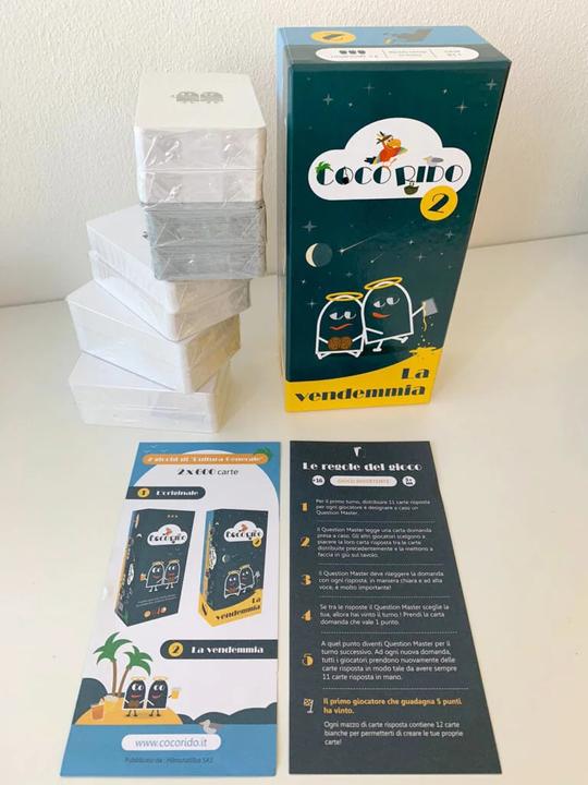 Produktbild Asmodée Coco Rido 2 - La Vendemmia - Versione 2.0 (3 - 10 Spieler)