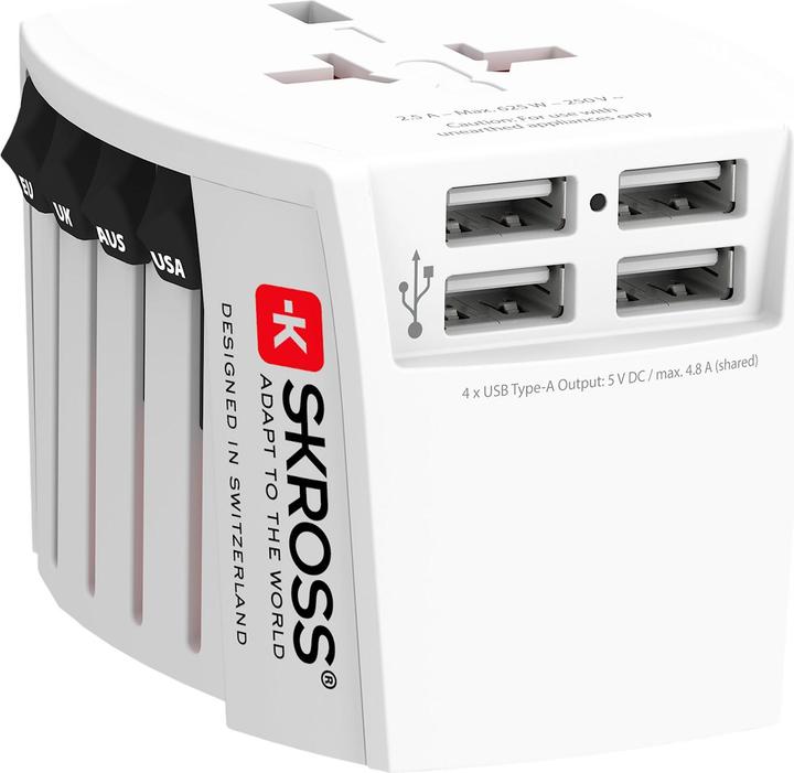 Immagine prodotto Skross Adattatore da viaggio MUV USB