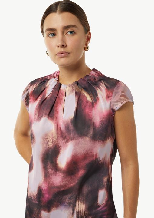 Immagine prodotto Comma Bluse Satinbluse mit Raffung und Kappärmeln (46)