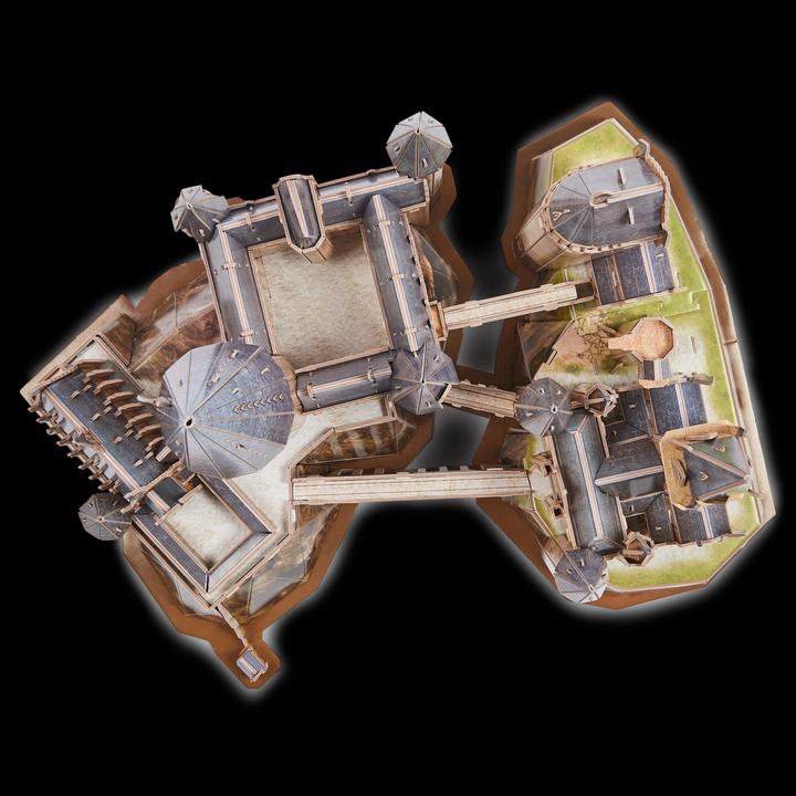 Actual product image Spin Master 4D PUZZLE Harry Potter Hogwarts Castle (209 pieces)