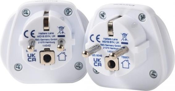 Produktbild Travel Blue Reiseadapter World – Europe, 2er Pack