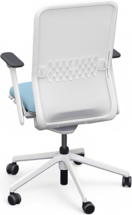 Produktbild Sitag Bürostuhl SitagTeam Mesh swissmade mit 2D Armlehnen, Blau, Neu (41 - 52 cm)