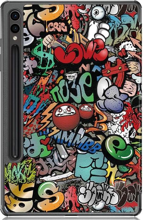 Produktbild Cover-Discount Galaxy Tab S9+ - Tri-fold Smart Case Comics (Samsung Galaxy Tab S10+, Samsung Galaxy Tab S9+)