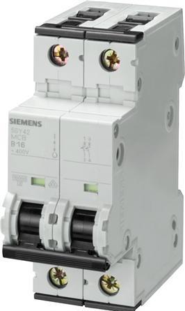 Immagine prodotto Siemens SIEM 5SY6210-7 Interruttore miniaturizzato C10A 2p