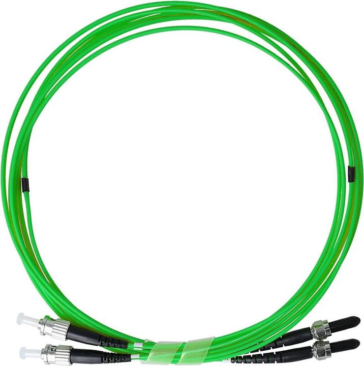 Image du produit BlueOptics Câble patch fibre optique duplex ST-FSMA multimode OM5 0,5 mètre (0.50 m)