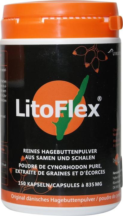 Produktbild LitoFlex HagebuttenpulverKapseln (150 Stück, Kapseln, 182 g)