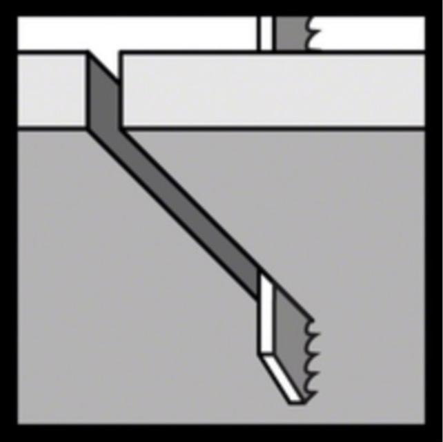 Image du produit Bosch Professional Zubehör PRO Alu T127D Lame de scie sauteuse, 100 mm, 100 pcs.
