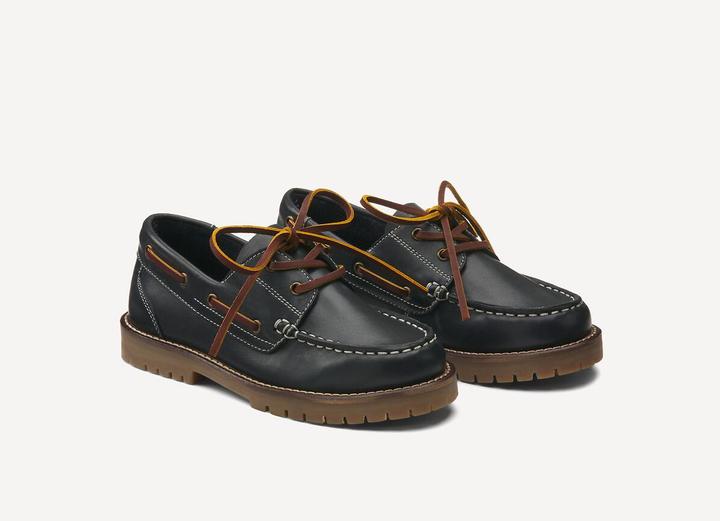 Image du produit La Redoute Collections Bootsmokassins mit profilierter Sohle (35)