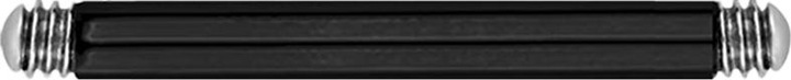 Image du produit Star Piercing Barre Micro Barbell noire (sans laiton, Titane G23)