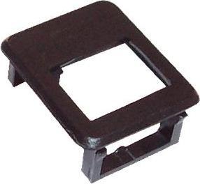 Datacom Frame for keystone into modular patch panel black
