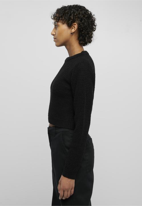 Produktbild Urban Classics Ladies Short Waffle Sweater (XXL)