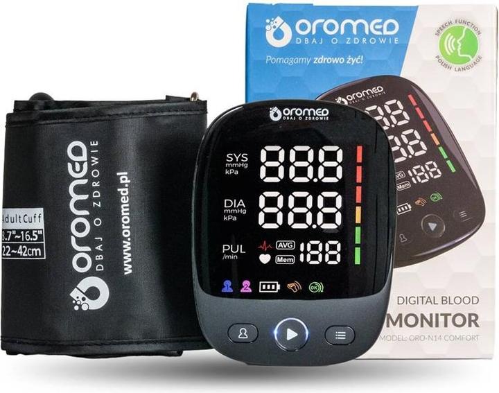 Actual product image Oromed Ciśnieniomierz naramienny ORO-N14 COMFORT (Blood pressure monitor upper arm)