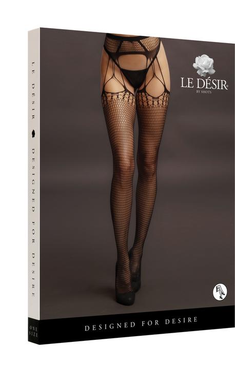 Produktbild Le Désir Shredded Suspender Pantyhose (One Size)