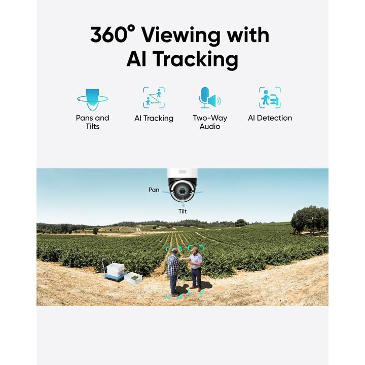 Produktbild eufy 4G LTE Cam S330 Überwachungskamera 4K (3840 x 2160 Pixels)