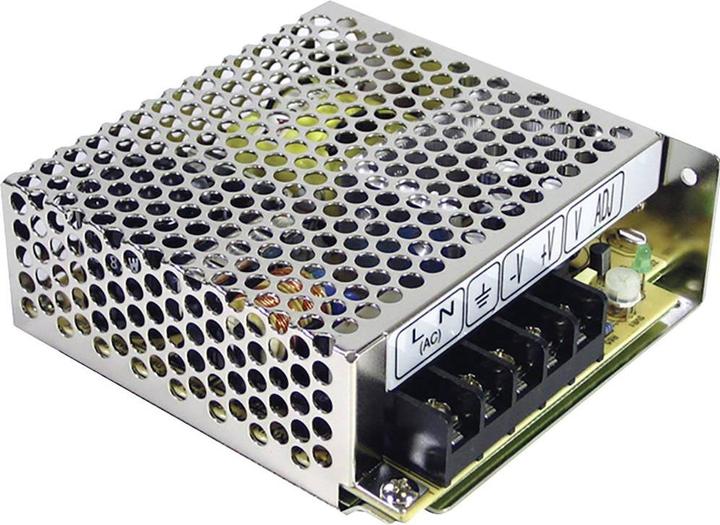 Actual product image MeanWell RT-50B AC/DC built-in power supply 4 A 50 W 5 V/DC output voltage adjustable