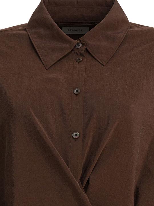 Produktbild Lemaire Asymmetrical silk shirt (40)