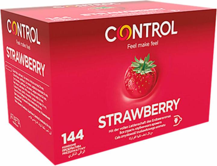 Produktbild Control Adapta Erdbeere Kondome 144 Einheiten (144 Stk.)