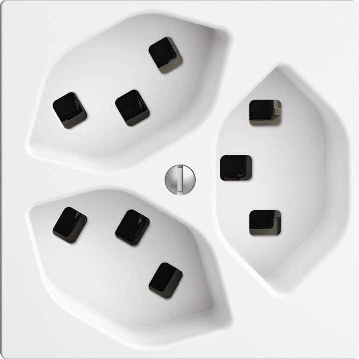 Actual product image Feller EdizioDue 3x Type 23