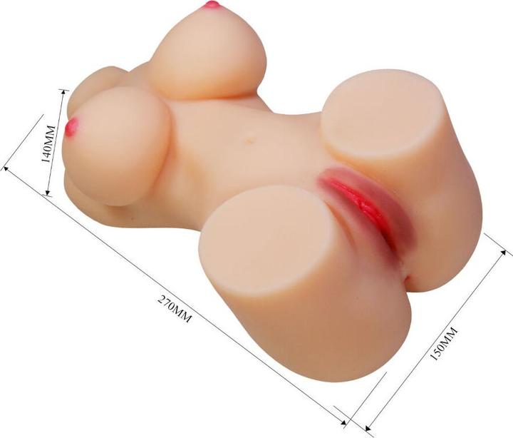 Produktbild Crazy Bull - Realistischer Weiblicher Torso-Masturbador 27 cm