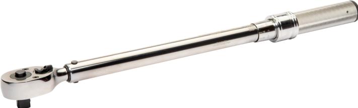 Actual product image Bahco Mechanically adjustable torque click spanner with marked scale & fixed ratchet head (3/4", 160 - 800 Nm)