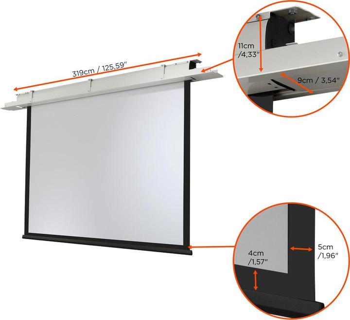 Actual product image Celexon Motor Expert (147", 4:3)