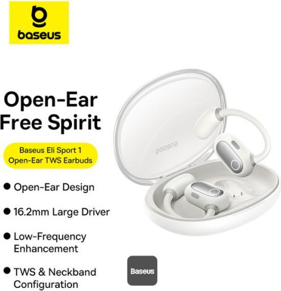 Image du produit Baseus Eli Sport 1 (pas de réduction du bruit, 7.50 h, Sans fil)