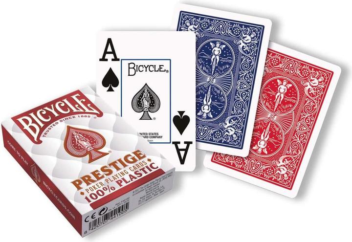 Megagic Bicycle Cards Plastic Prestige