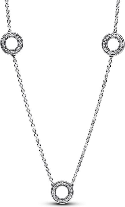 Immagine prodotto Pandora Collana Pavé Circles (Argento 925)