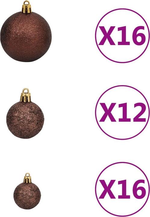 Produktbild vidaXL Weihnachtskugel (100x)