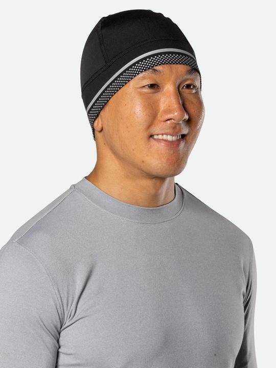 Actual product image Nathan Reflective unisex running cap "HyperNight"