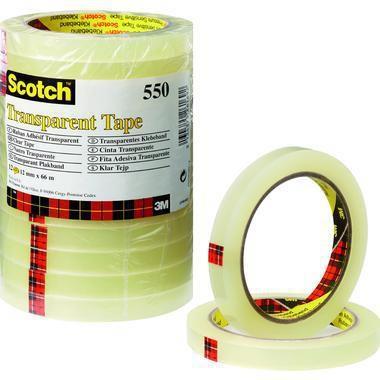 Produktbild 3M Klebeband 19 mm x 66 m, Transparent (19 mm)