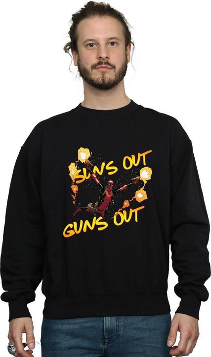 Immagine prodotto Deadpool Sun's Out Guns Out Felpa Uomo (M)
