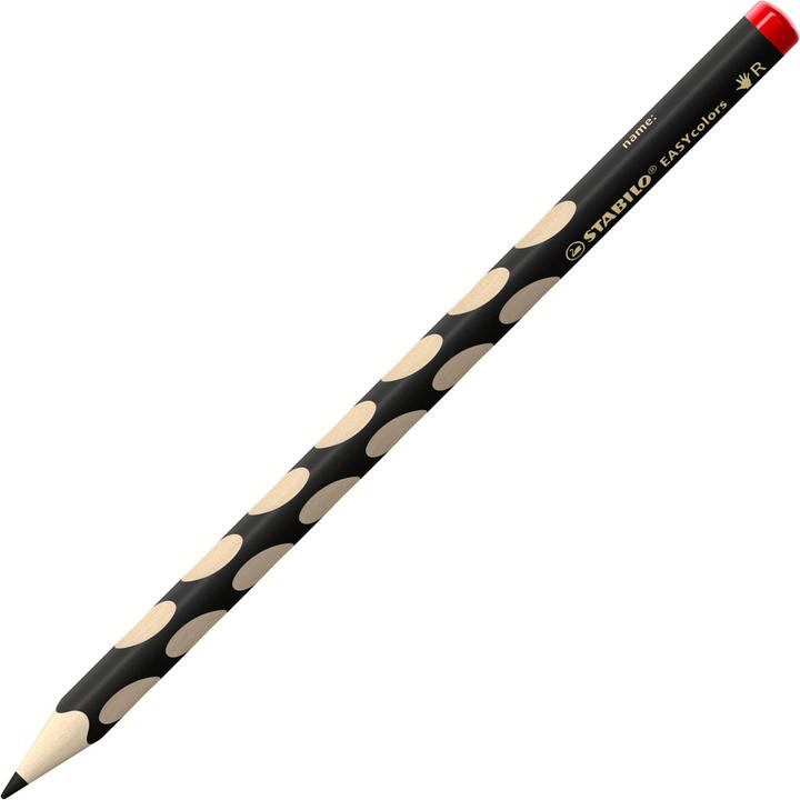 Productafbeelding STABILO EASYcolors ergonomisch kleurpotlood voor rechtshandigen (Zwart, 1 x)