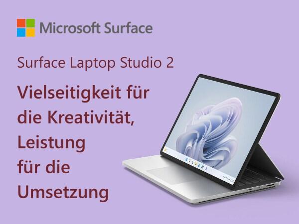 Immagine prodotto Microsoft Surface Laptop Studio 2 (14.40", 1000 GB, 64 GB, DE, Intel Core i7-13700H)