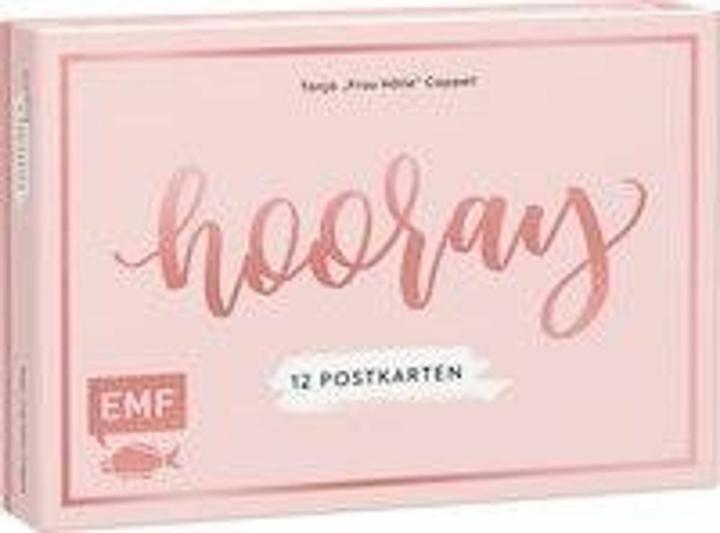 Produktbild Hooray - 12 Handlettering Postkarten (12 Stk.)