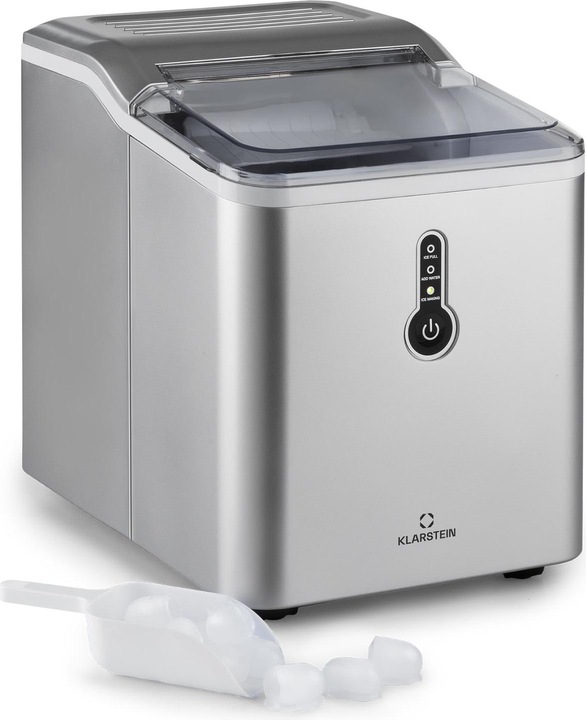 Actual product image Klarstein Chillout Ice Cube Maker, Silver