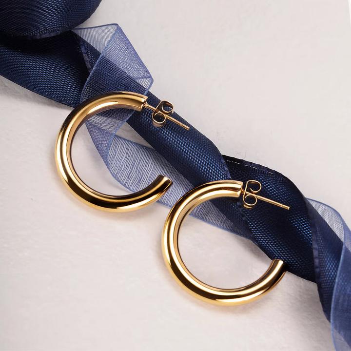 Produktbild Morellato Creole Earrings + Gold (Edelstahl)