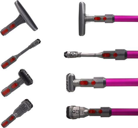Image du produit Hermex Accessoire universel pour l'aspirateur Dyson V6 V7 V8 V10 SV10 SV11