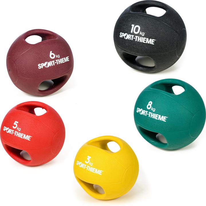 Produktbild Sport-Thieme Medizinball mit Griff (10 kg, 280 mm)