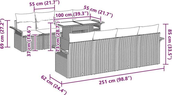 Produktbild vidaXL Leonel
