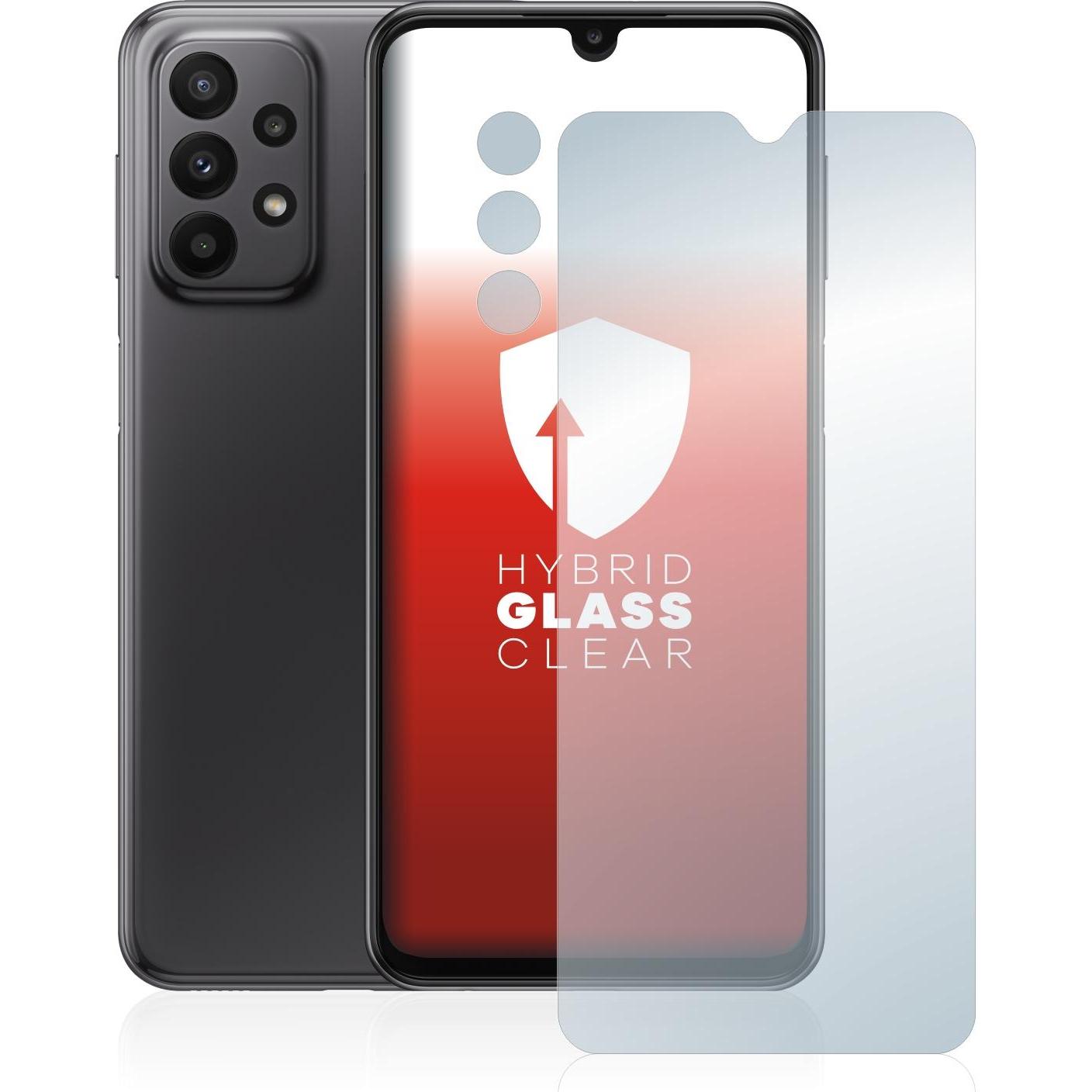 Thumbnail - upscreen Scratch Shield Panzerglasfolie (1 Stück, Samsung Galaxy A23 5G), Smartphone Schutzfolie, Transparent