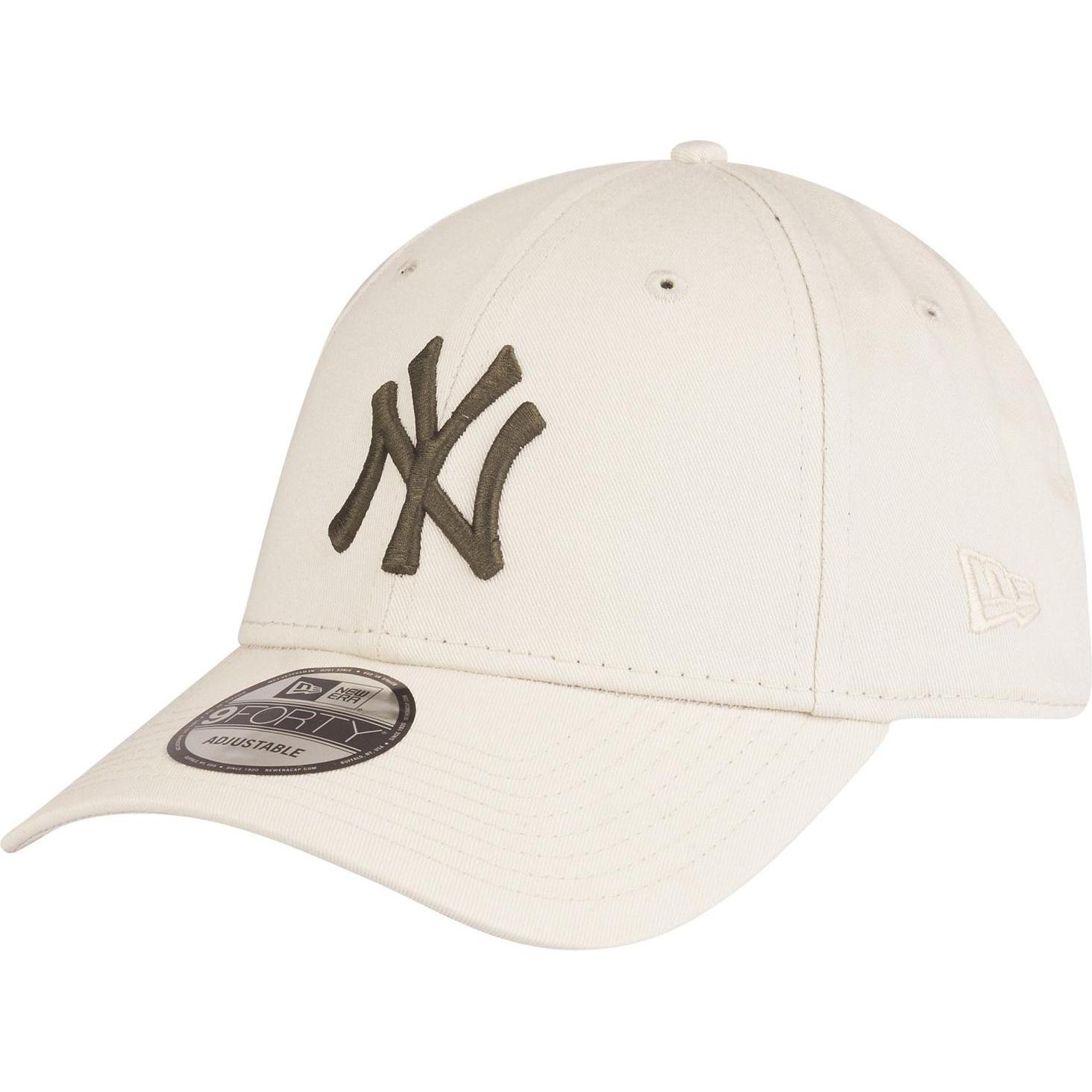 New Era, Herren, Cap, 9Forty Strapback Cap - New York Yankees stone oliv, Beige