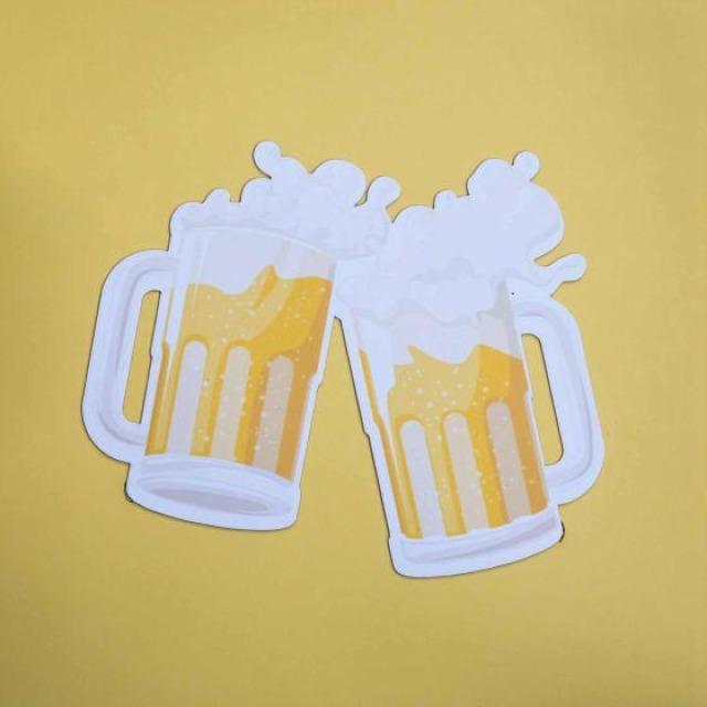 Produktbild Hervorragend 3D Pop-up Bier gelb (1 Stk.)