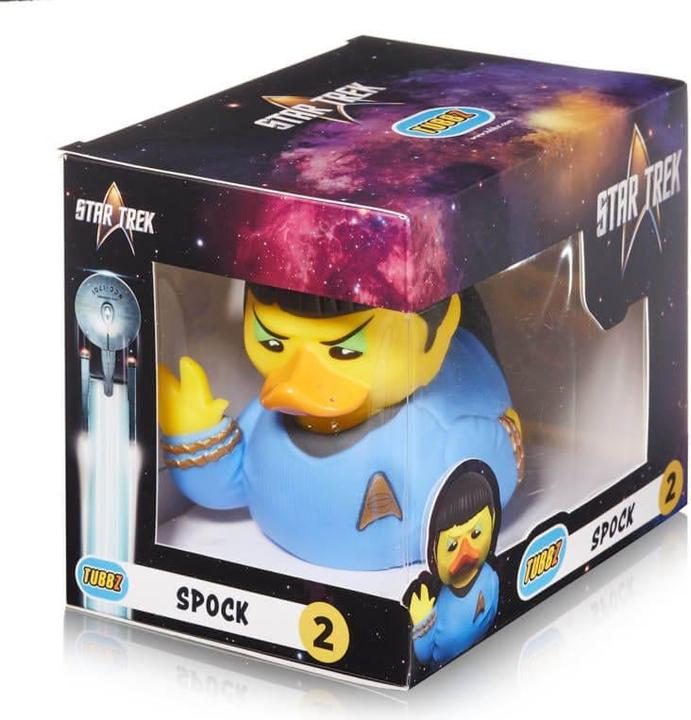 Actual product image Numskull Star Trek Tubbz PVC Figure Spock Boxed Edition 10 cm