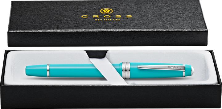 Produktbild Cross Füllfederhalter Bailey Light Türkis-Lack M-Feder Geschenkbox (Türkis, 1x)