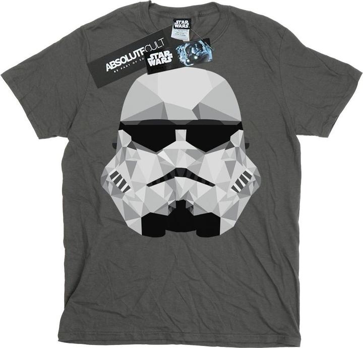 Produktbild Star Wars Stormtrooper Geometric Helmet TShirt (XXL)