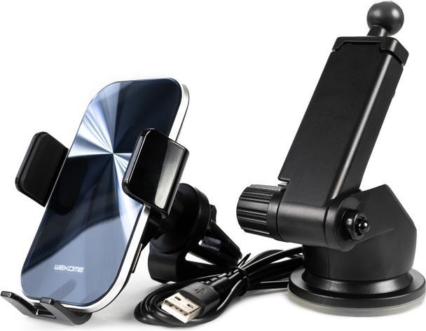 Actual product image Wekome Car holder with wireless charging