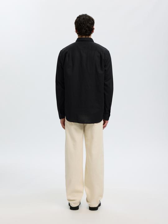 Immagine prodotto Selected Regular Fit Bluse aus Leinengemisch (S)